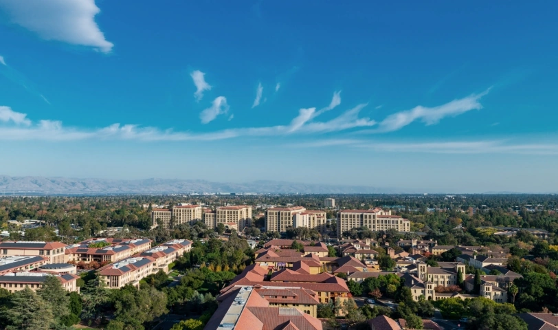 birds eye view of San Jose where AZ Dental is located